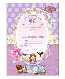 Sofia the first Enchanted Garden Party Invitation Cards - Pack of 10