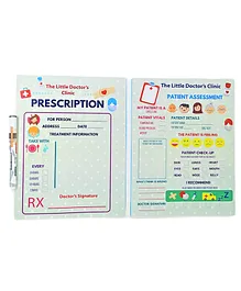 A&A Kreative Box Pretend Play Doctor's Clinic Re-Writable Cards - Multicolor