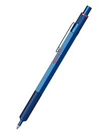 ROTRING 600 Series Medium Point Black Ink Ballpoint Pen - Blue