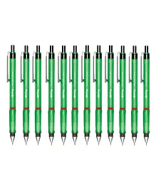ROTRING 0.5mm Lead Visuclick Mechanical Pencil Pack of 12 - Green