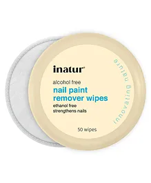 INATUR Herbals Nail Paint Remover Wipes - 30 Pieces