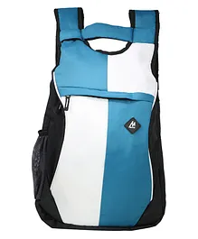 Mikebags Multipurpose laptop Backpack White & Indigo - 18 inches