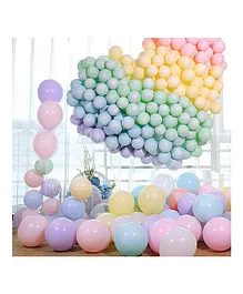 Toyshine Decorative Latex Balloons Set Multicolour - Pack of 100