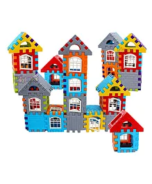 Toyshine My Happy House Building Blocks Multicolor - 72 Pieces