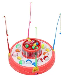 Toyshine Fish Catching Game with Music and Lights - Multicolor (Color May Vary)