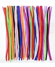 Asian Hobby Crafts Pipe Cleaner Pack of 100 - Multicolour