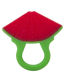 Infantso Silicone Watermelon Shape Teether - Red