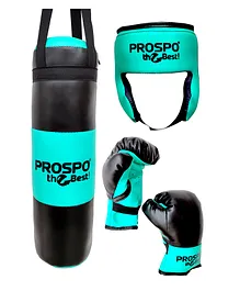 PROSPO Junior Champ Boxing Set - Turquoise