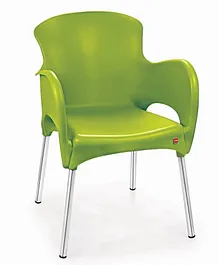 Cello Wimplast Xylo Cafeteria Chair - Green