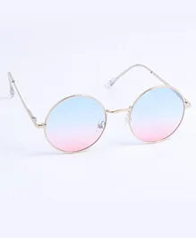 KIDSUN Round Tinted Sunglasses - Blue
