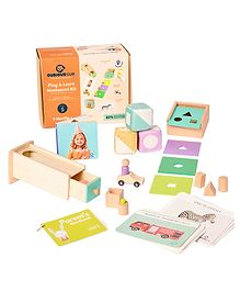 Curious Cub Montessori Learning Wooden Toys Box 5 (9pcs)