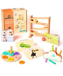 Curious Cub Montessori Learning Wooden Toys Box 6 (7pcs)