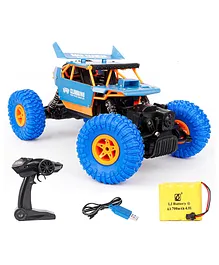 Fiddlerz RC Off Road Climbing and Monster Racing Rock Crawler Car (Colour May Vary)