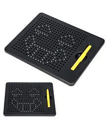 Crackles Magnetic Drawing Board Magnetic Pad with Pen - Black Red