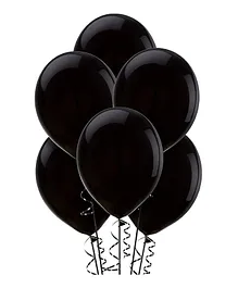 Crackles Metallic Balloons Red Black - Pack of 50
