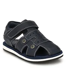 TUSKEY Velcro Straps Sandals - Blue
