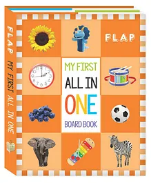 Harper Collins Flap My First All In One Board Book - English