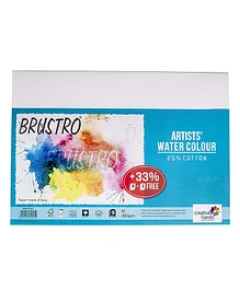 Brustro Artists Watercolour Paper A3 - 12 Sheets
