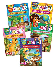 Learn With Phonics Book Pack of 5 Titles - English