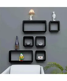Glowbird Designer Wall Shelf - Black