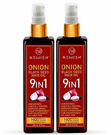 NEWISH Onion Hair Oil Pack of 2 - 200 ml Each