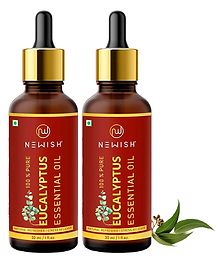 NEWISH Eucalyptus Oil Pack of 2 - 30 ml Each