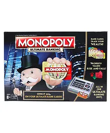 Sanjary Monopoly Ultimate Banking Edition Board Game - Multicolour