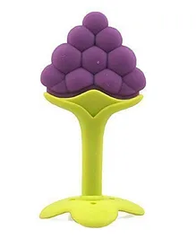 Enorme Silicone Grapes Shape Teether - Multicolour