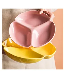 Nestasia 1 Ceramic Round Section Plate - Pink