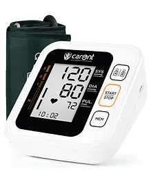 Carent Digital Blood Pressure Machine With USB Cable B70 - Black White