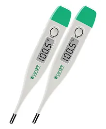 Carent Digital Thermometer EHS Pack of 2 - Green
