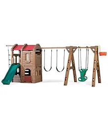 Step2 Naturally Playful Adventure Lodge Play Center With Glider