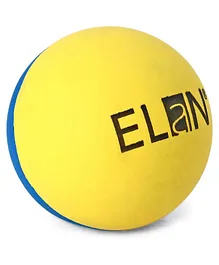 Elan Rubber Dot Ball with High Bounce - Blue Yellow 