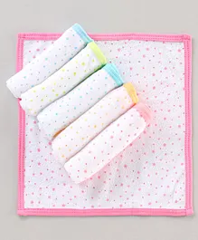 Simply Wash Cloths Star Print Pack of 6 - Multicolor