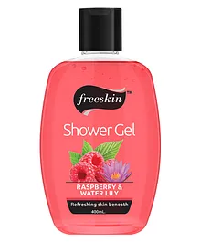 Freeskin Raspberry & Water Lily Shower Gel - 400 ml