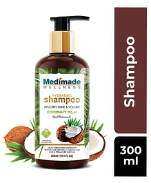 Medimade Hydrating Shampoo With Coconut Milk - 300 ml