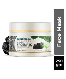Medimade Charcoal Clay Face Mask - 250 gm