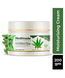 Medimade Aloe Vera & Vitamin E Moisturising Cream - 200 gm