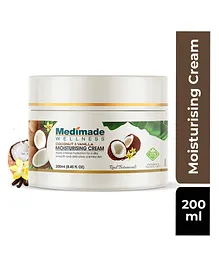 Medimade Coconut & Vanilla Moisturising Cream - 200 gm