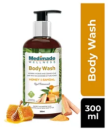 Medimade Honey and Sandal Body Wash - 300 ml
