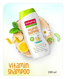 Babyhug Naturals Vitamin Shampoo- 200 ml