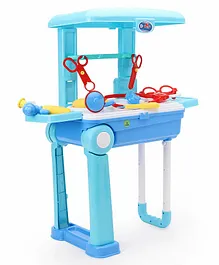 Kingdom of Play 2 in 1 Doctor Set With Trolley - Blue