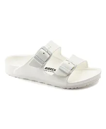 Birkenstock Arizona Essentials Kids Narrow-Width Slide Sandals - White
