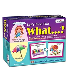 Lets Find Out What 2-Piece Puzzle Match Up Puzzle Game - 27 Sets