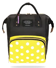Bembika Multi Functional Waterproof Large Capacity Diaper Bags Polka Dots - Yellow 