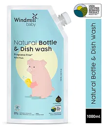 Windmill Baby Natural Bottle And Dish Wash Refill Pack - 1000 ml