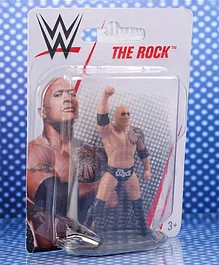 WWE Mattel Superstar The Rock Action Figure - Height 7.5 cm