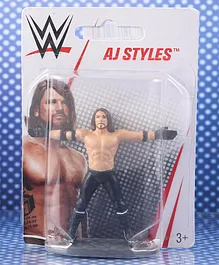 WWE Mattel Super Star AJ Styles Action Figure - Height 7.5 cm