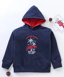 Imoogi Full Sleeves Hoodies - Blue