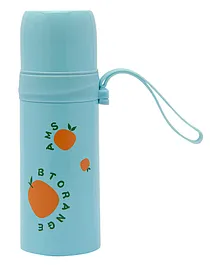 Baby Moo Insulated Flask Stainless Steel Yummy Oranges Blue - 350 ml